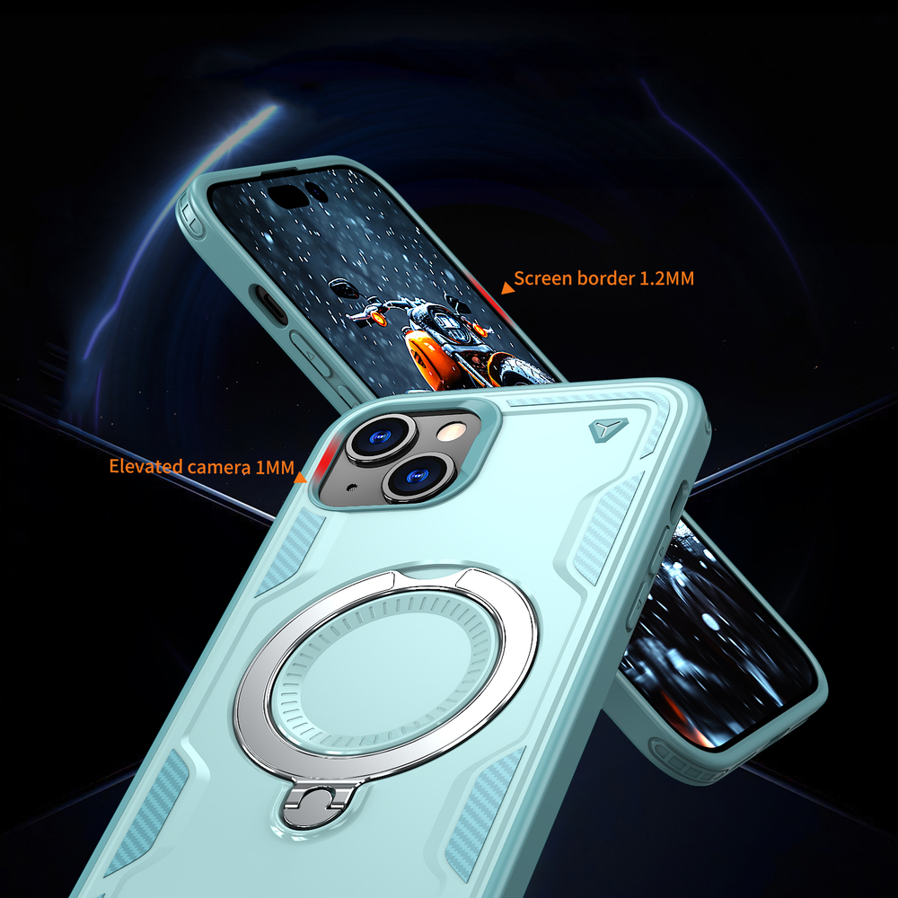 Чехол Magneto Case с кольцом для iPhone 15
