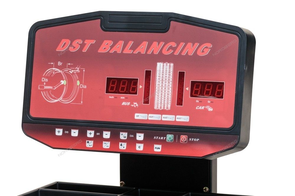 NORDBERG (45TRKB) Станок балансировочный для грузовых машин, синий, 380 В
