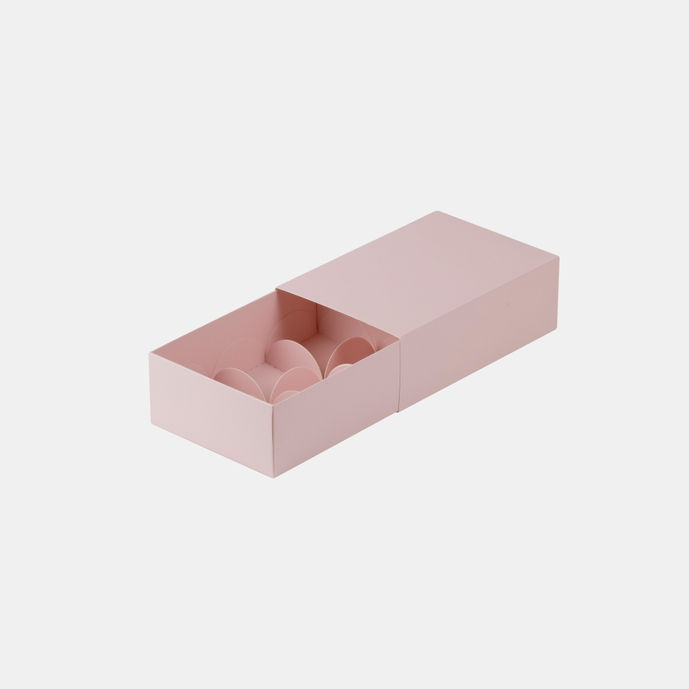 Коробка-пенал для 6 моти 171*114*55 мм (розовый)