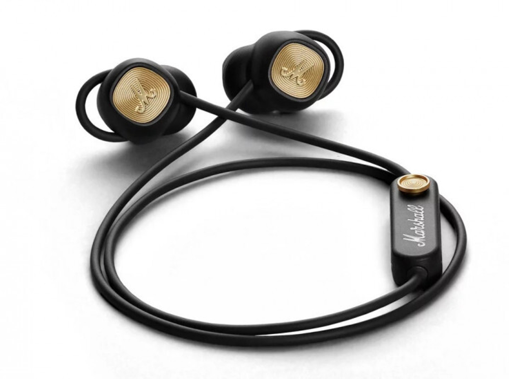 MARSHALL MINOR II BT BLACK наушники внутриканальные беспроводные , цвет чёрный.