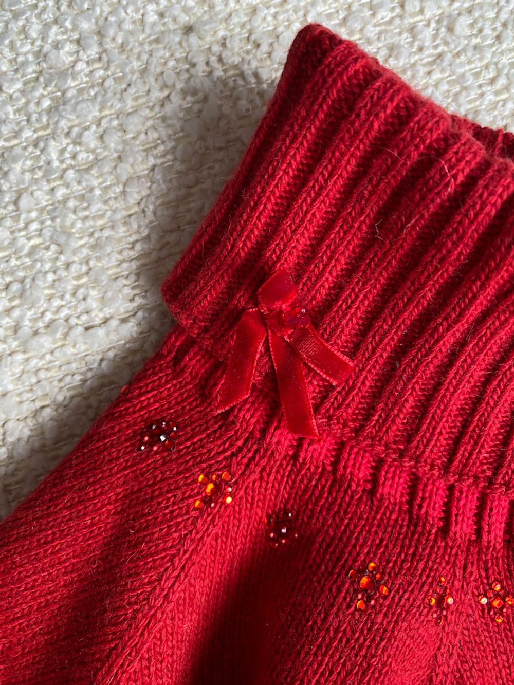 Шерстяной шарф-манишка Tavitta