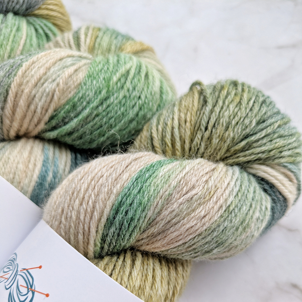 Носочная пряжа, цвет "Лето"