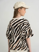 Костюм для девочки, футболка и кюлоты