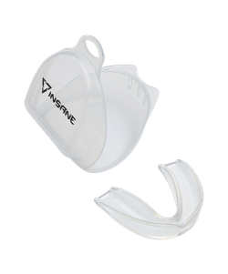 Капа 1-челюстная LION, ЭВА, прозрачный, с футляром, взрослый