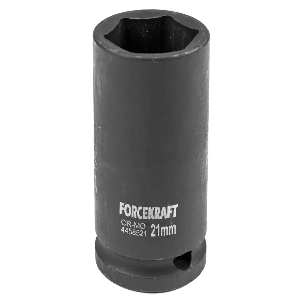 Головка ударная глубокая 21мм (6гр.),1/2'' FORCEKRAFT FK-4458521