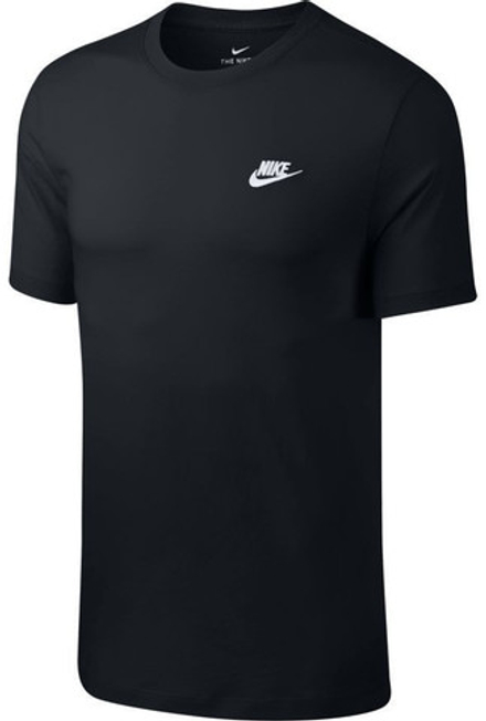 Мужская теннисная футболка Nike NSW Club Tee M - черный