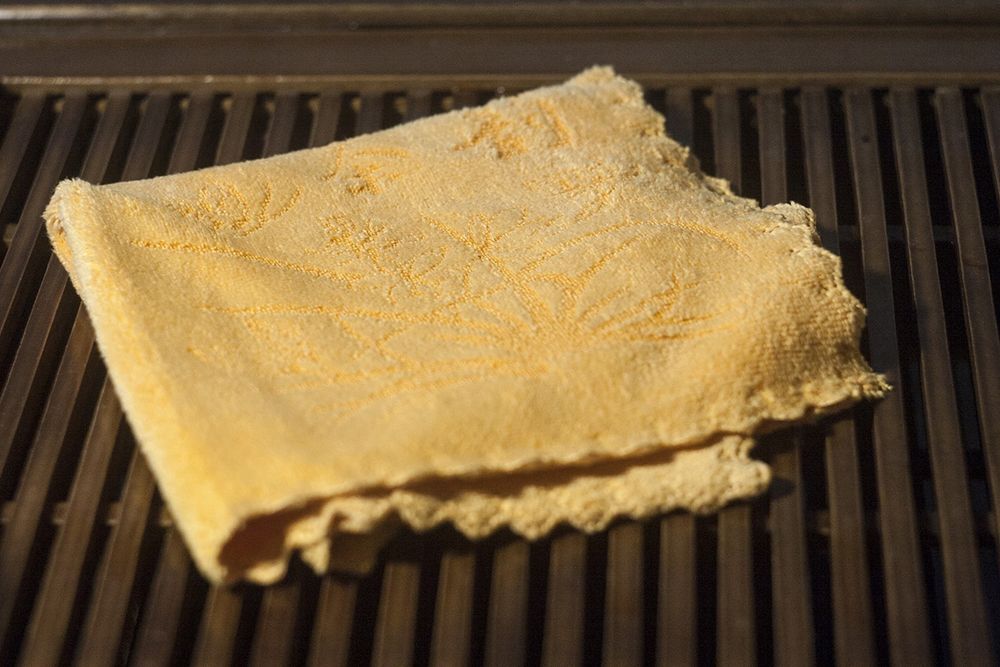 Чайное полотенце (ЧаБу), желтое