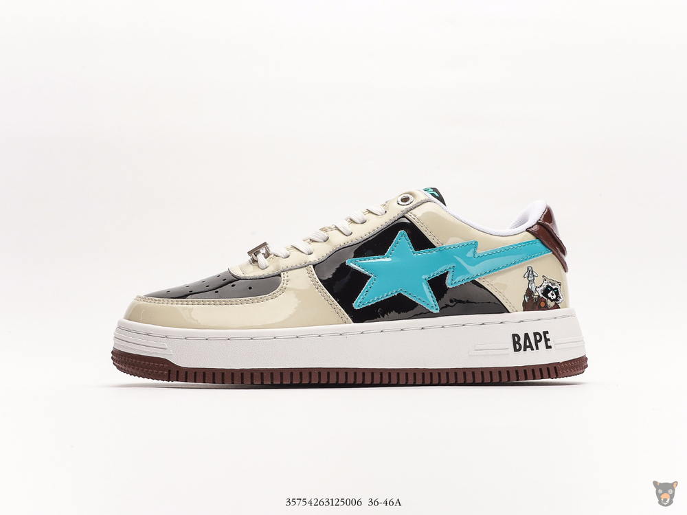 Кроссовки Marvel x Bape STA Low "Rocket Racoon"