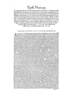 Nomenclator aquatilium animantium | Konrad Gessner