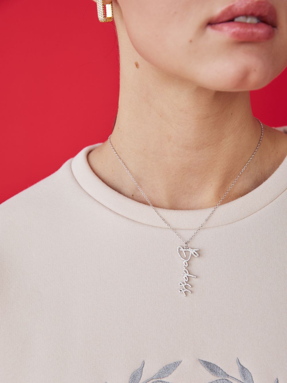 СВИТШОТ UNIVERSITY PASTEL BEIGE