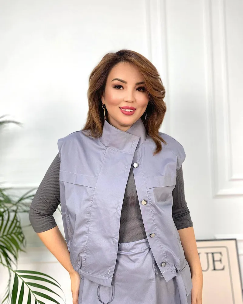 Комплект (жилет+платье) 976VL-3 Fabrika