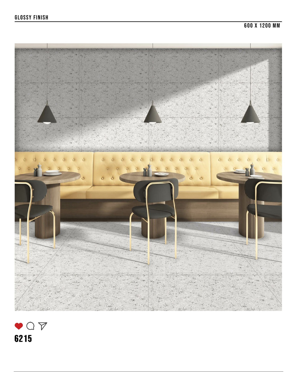 Керамогранит glossy №3 60х120, 6215