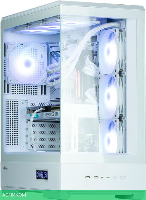 Корпус Zalman P50 DS White без БП