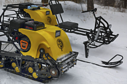 Мотобуксировщик РЫБАК PKD. PSD 20 л.с. (длинная база 1430мм)