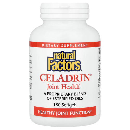 Natural Factors, Celadrin®, средство для здоровья суставов, 180 капсул