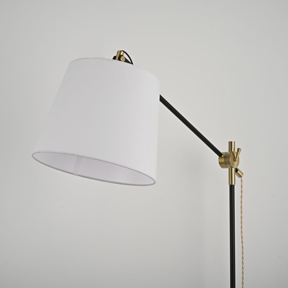 Напольный торшер PIPE white