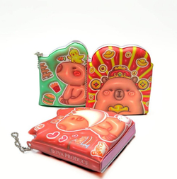 Блокнот "Капибара" 11 см оптом