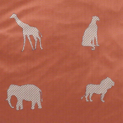 Наволочка 70x70 Elegante Savanne коричневая фото