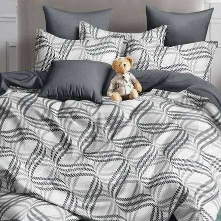 Комплект постельного белья "IS. 6832", поплин, 100% хлопок, Россия.