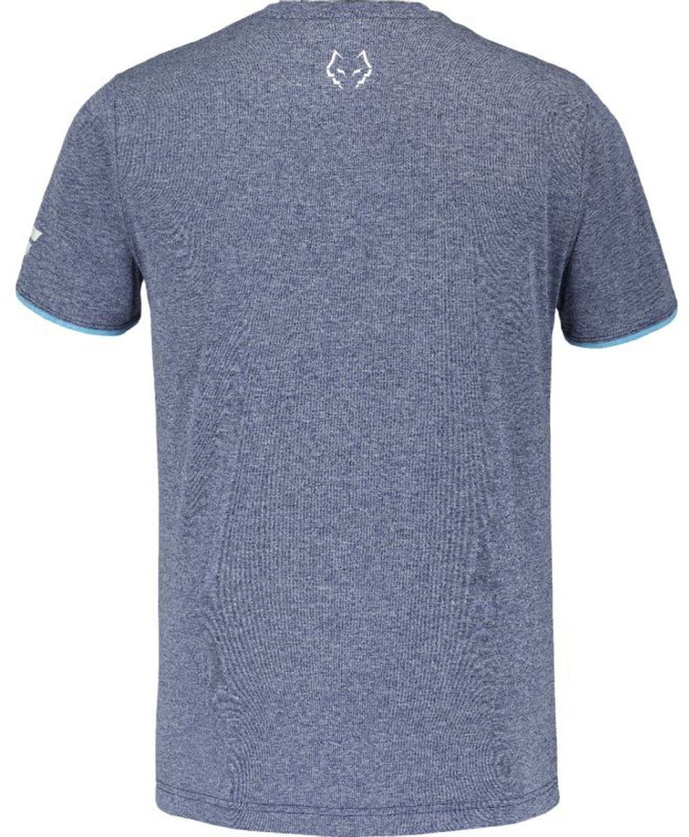 Мужская теннисная футболка Babolat Crew Neck Lebron - небесный