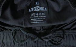 Шорты Legenda Urban черный/красный