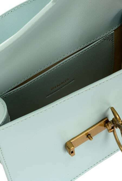 MINI LOVE BAG TOP HANDLE SIMPLY - blue