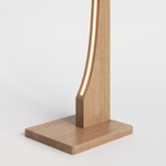 Торшер из массива дуба Lugos'Art