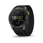 Мультиспортивные часы Garmin Enduro 2 угольно-серый DLC титановый с нейлоновым ремешком UltraFit 010-02754-01