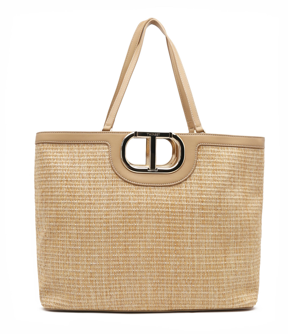 Сумка-шопер Lila TWINSET - бежевый(241TB7360)