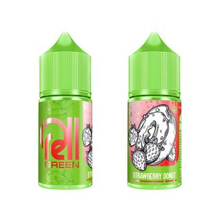 Купить Rell Green Salt 30 мл - Strawberry Donut (20 мг)