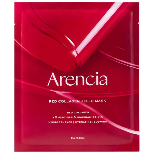 Arencia Маска гидрогелевая с коллагеном - Red Collagen Jello Mask, 25г.