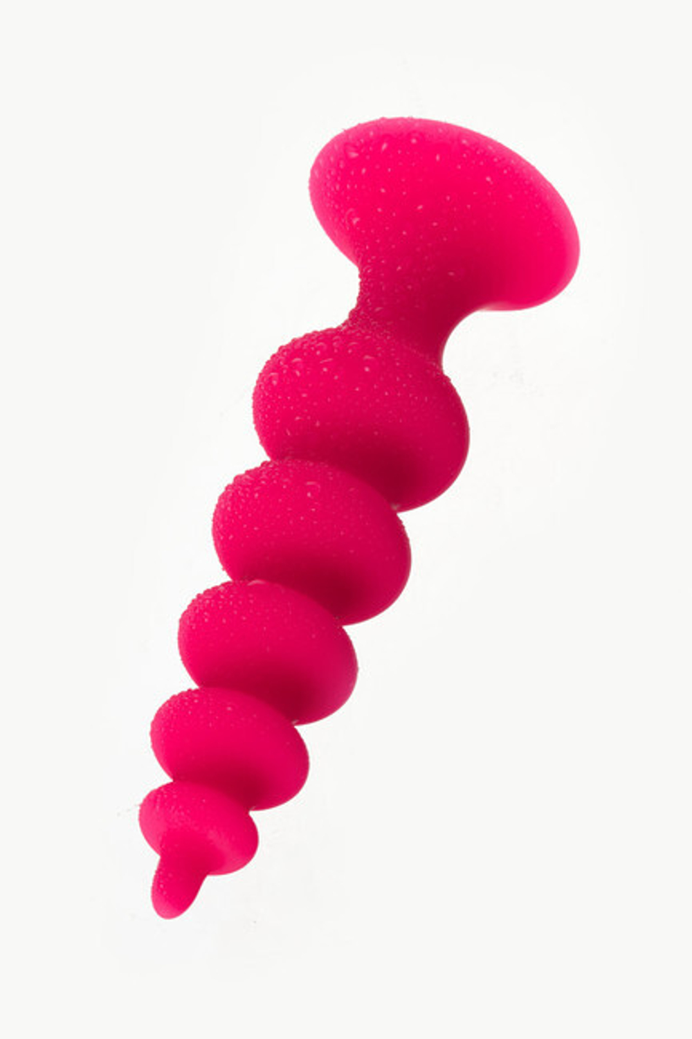 Анальная втулка на присоске Popo Pleasure (11,5 см) (Цвет: ярко-розовый)