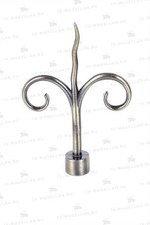 Наконечник АМ Лилия 16мм, старое золото