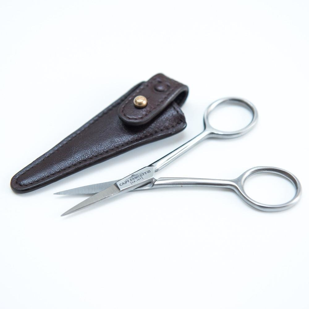 Ножницы для бороды и усов Captain Fawcett Hand-Crafted Grooming Scissors (CF.19T)