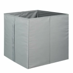 Корзина Förvaringskorg, серый, полиэстер, картон