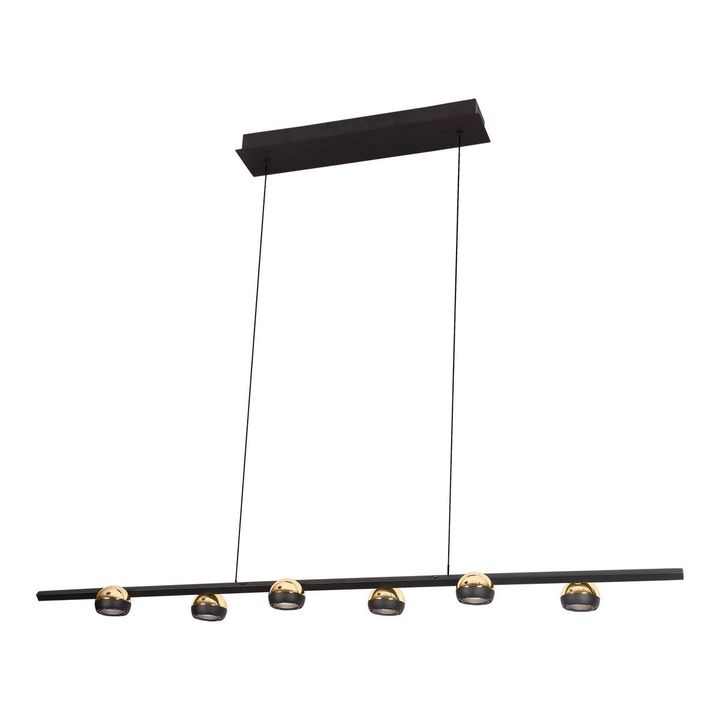 Подвесная светодиодная люстра Lussole Lassen LSP-7254