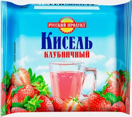 Кисель Русский продукт клубничный 190г
