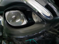 Битая Фара правая Mercedes GLC x253 (2015-2019) LED