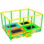 Батутная арена «Радужная площадка», 5x3,6x3 м