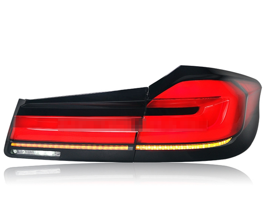 Задние фонари БМВ 5 серии G30 2017 - 2020 V6 type [Комплект Л+П; Светодиодные; Динамичный поворотник]