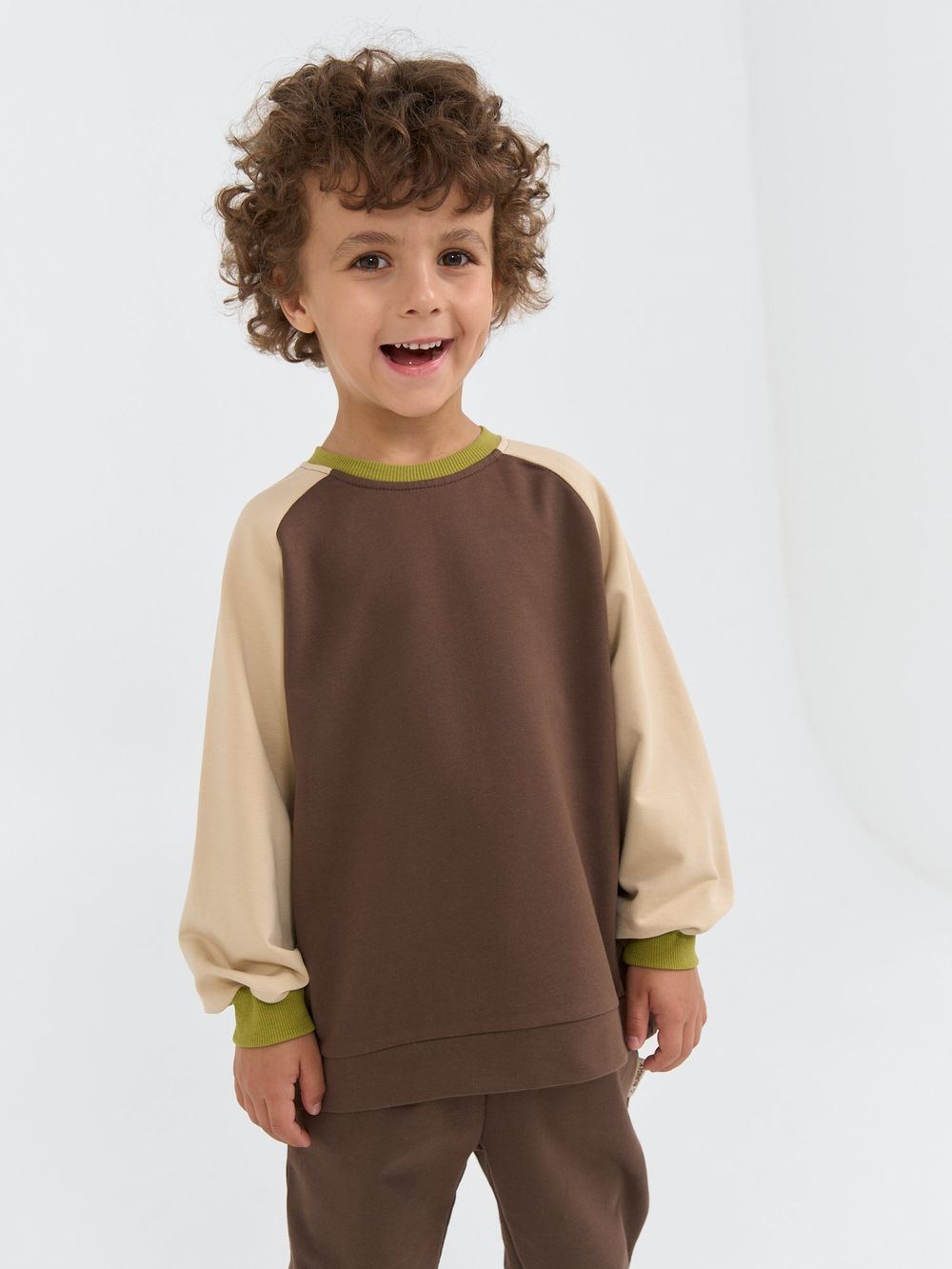 Свитшот облегченный "Шоколад"