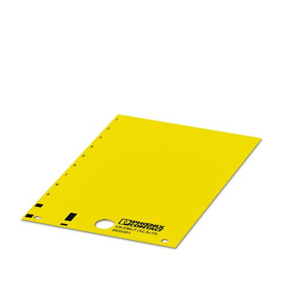 0830380 - US-EMLP (52,5X15) YE CUS - Пластиковая табличка