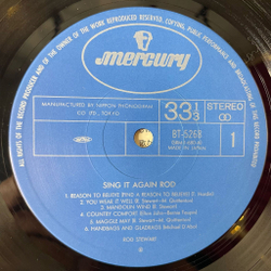 Винтажная виниловая пластинка LP Rod Stewart Sing It Again Rod (Japan 1978) (Obi)