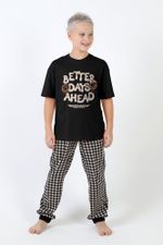 Пижама для мальчика Отдых-2 Виотекс ЧЁРНЫЙ