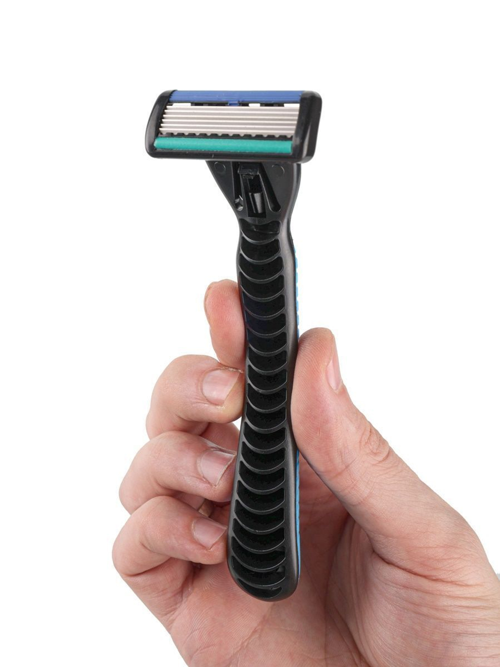 Станок для бритья Haowell 8 многоразовых картриджей c 6 лезвиями плавающая головка, полоска Aloe+витамин E