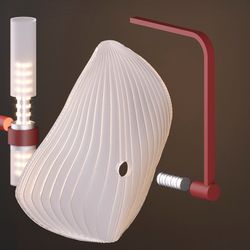 Настенный Светильник Blaise Red By Imperiumloft