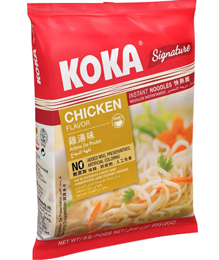 Лапша KOKA Signature со вкусом курицы 85 г 6 шт