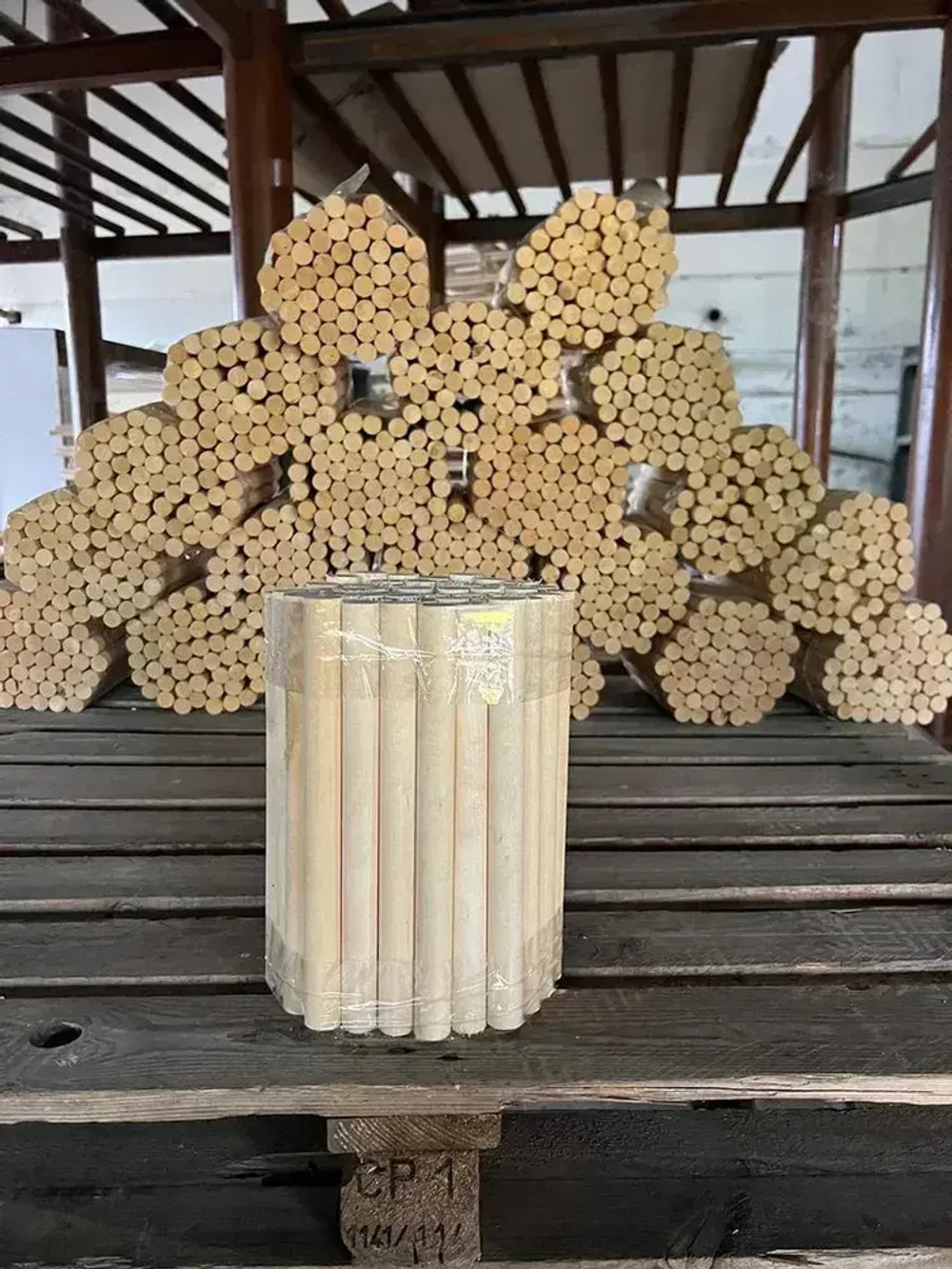 Нагель шкант берёзовый 22х250мм, 50штук