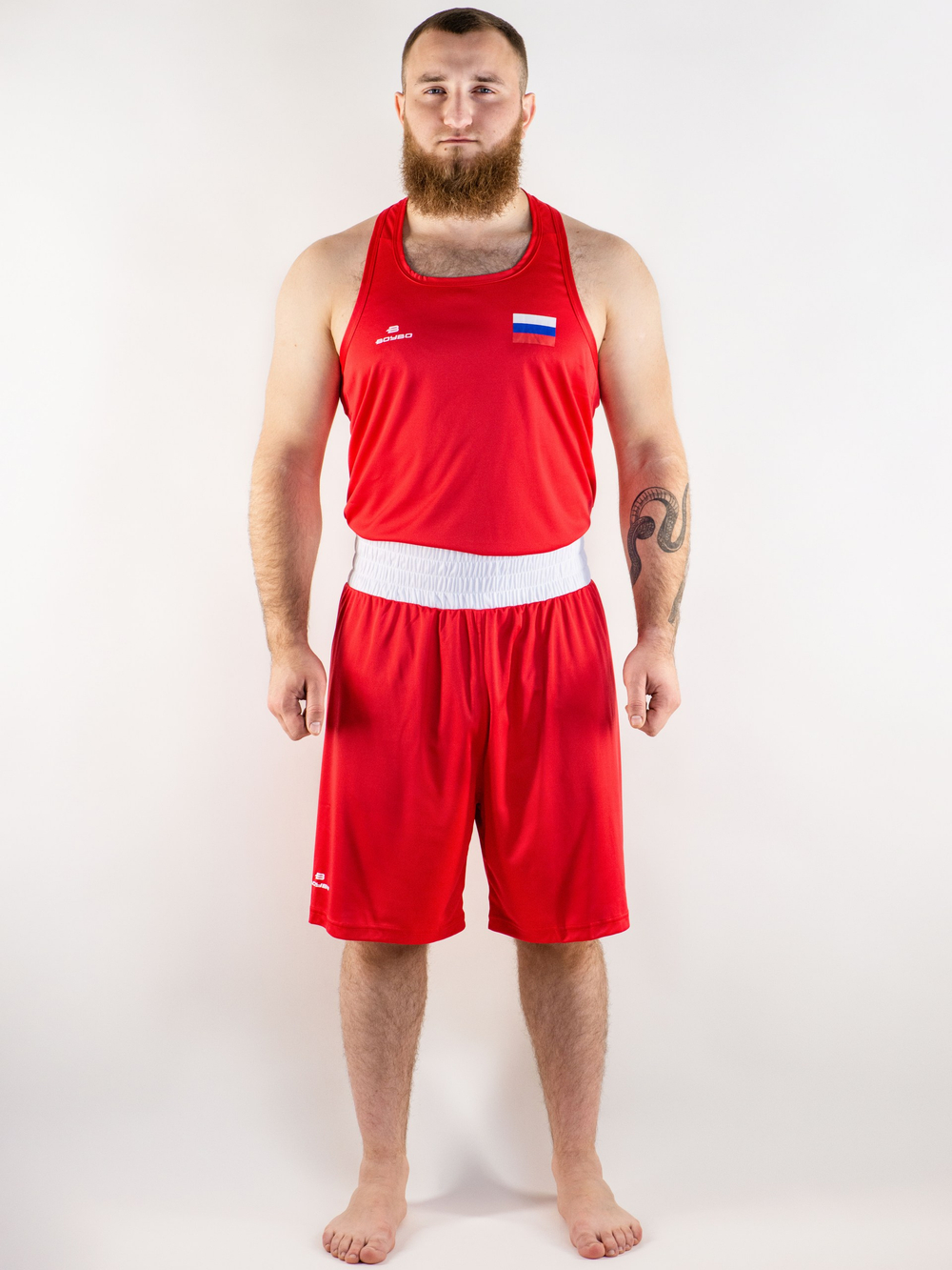 Форма боксерская BoyBo Titan, IB-27 (одобрено ФБР), красный