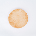 Деревянная плоская тарелка Art of Siberia из дерева сибирский кедр T131